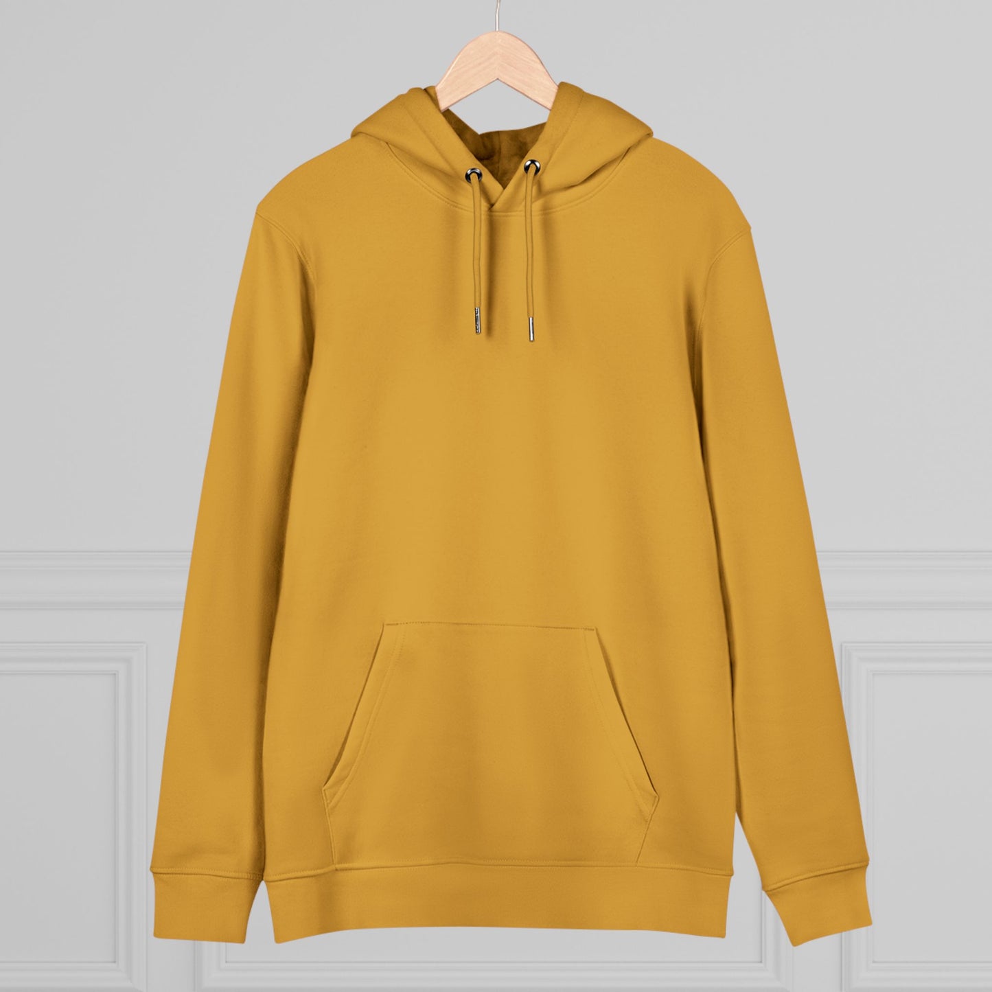 Unisex Ochre Brown Organic Heavy Blend Cruiser Hoodie