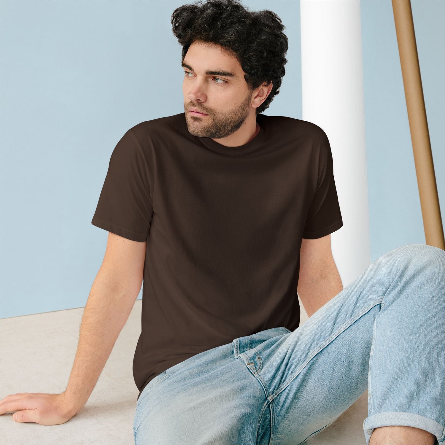 Men's Organic Medium Blend Staple T Shirt