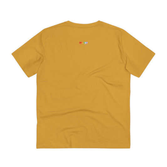 Unisex Ochre Brown Organic Creator T Shirt