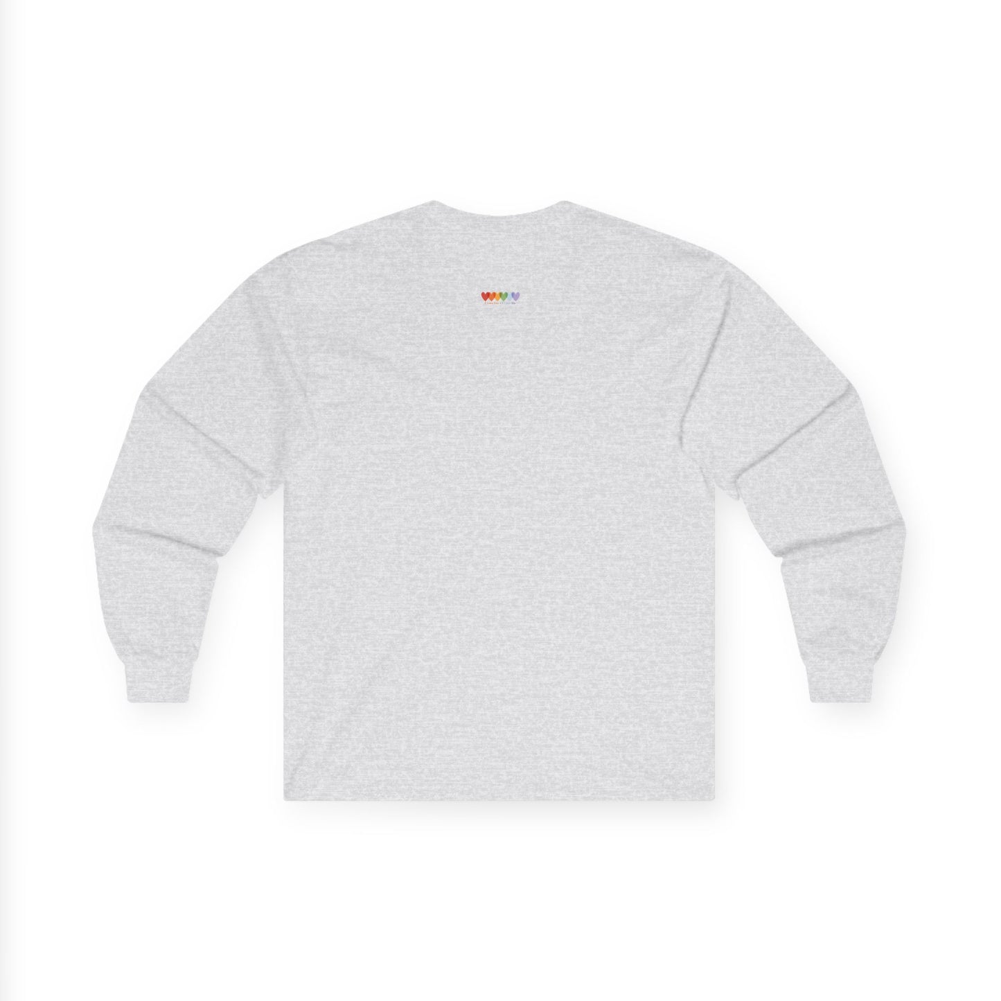 Unisex Ultra Cotton Sport Grey Long Sleeve Medium Blend T Shirt