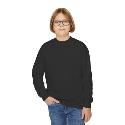 Youth  Girls Medium Heavy Blend Crewneck Sweatshirt