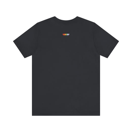 Unisex Vintage Black Light Blend Jersey Short Sleeve T Shirt