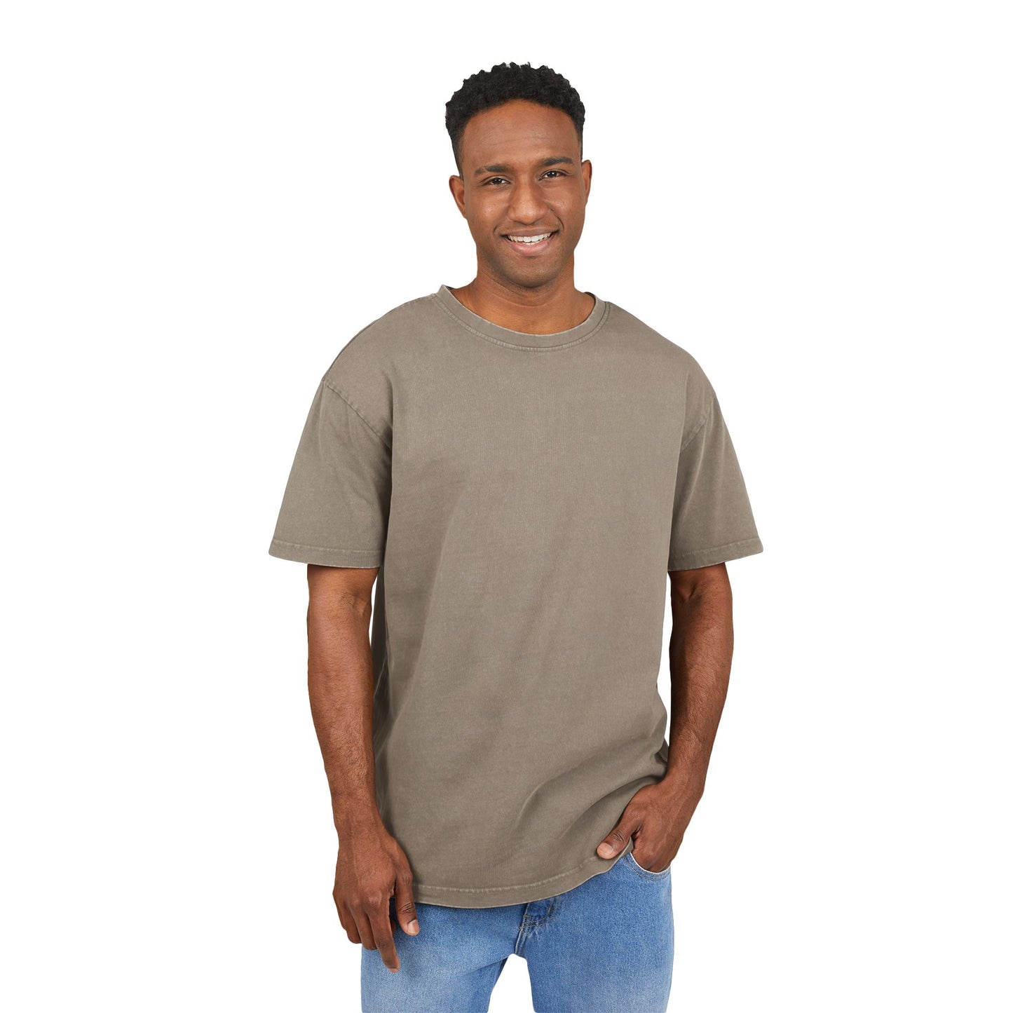 Men's Acid Washed Heavy Oversize T Shirt