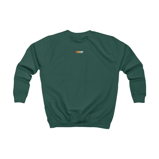 Children's Forest Green Medium-Heavy Blend Sweatshirt