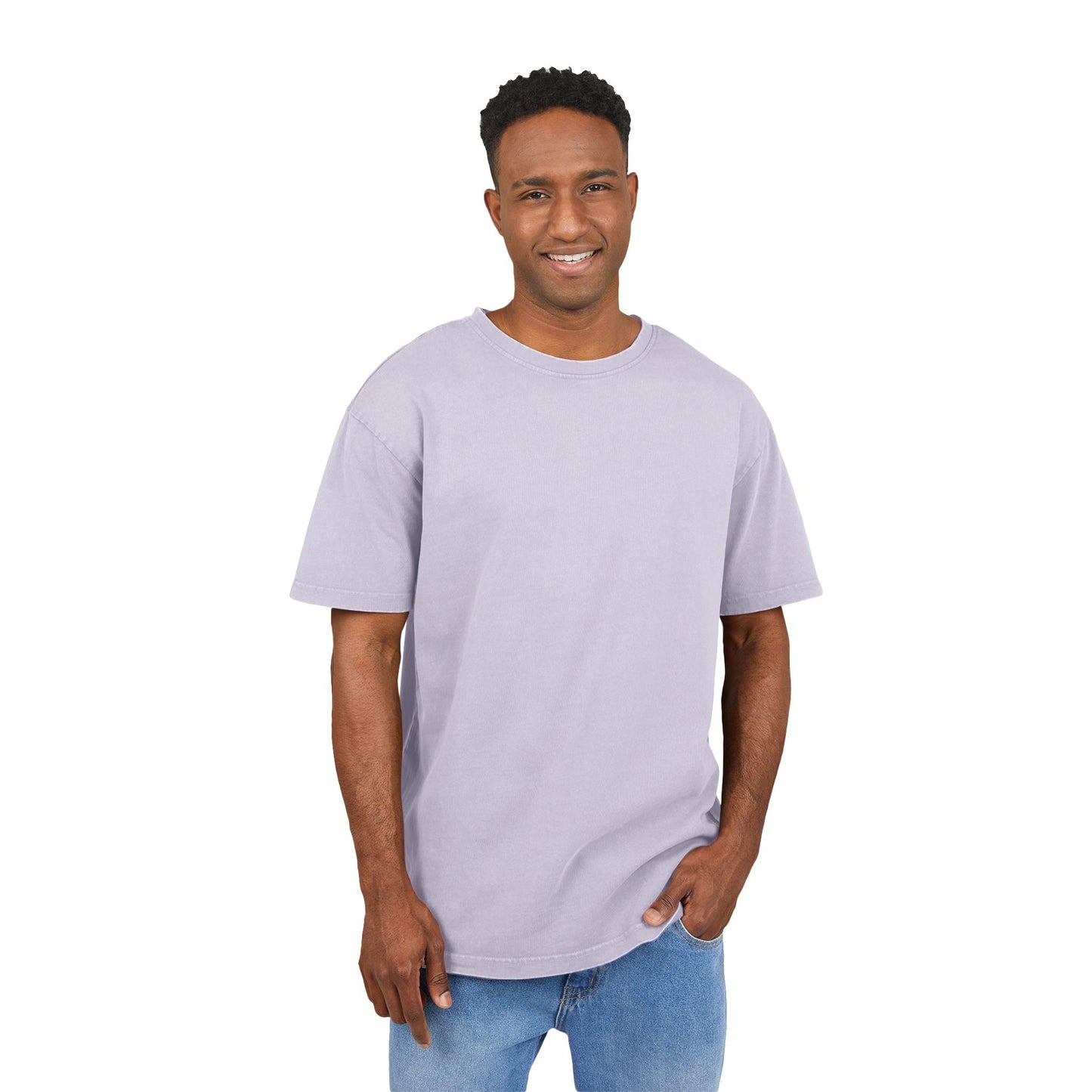 Men's Acid Washed Heavy Oversize T Shirt