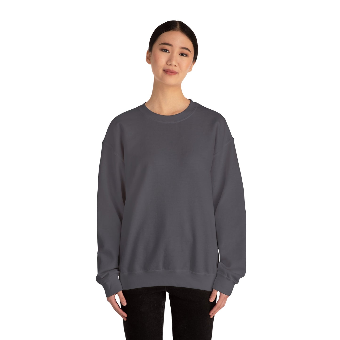 Youth Girls Medium Heavy Blend™ Crewneck Sweatshirt