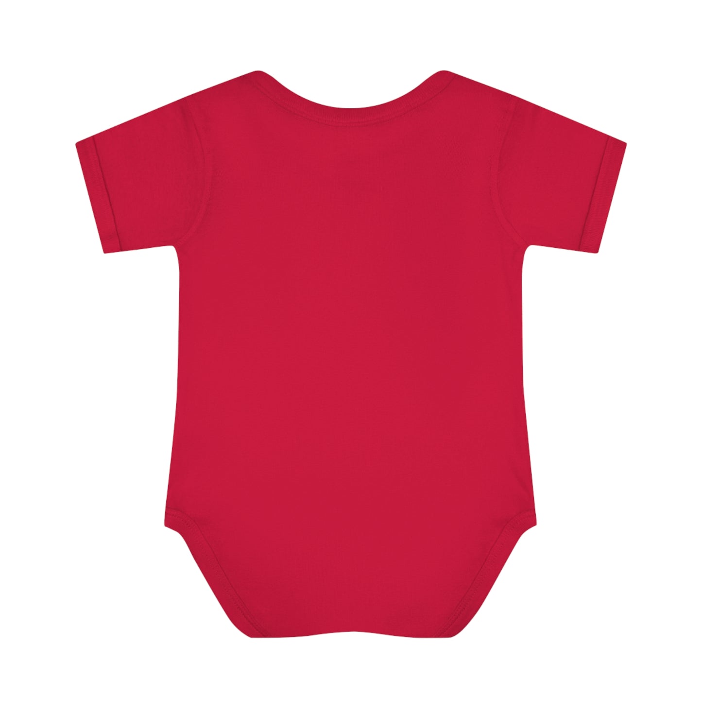 Infants Light Blend Short Sleeve Ribbed Bodysuit