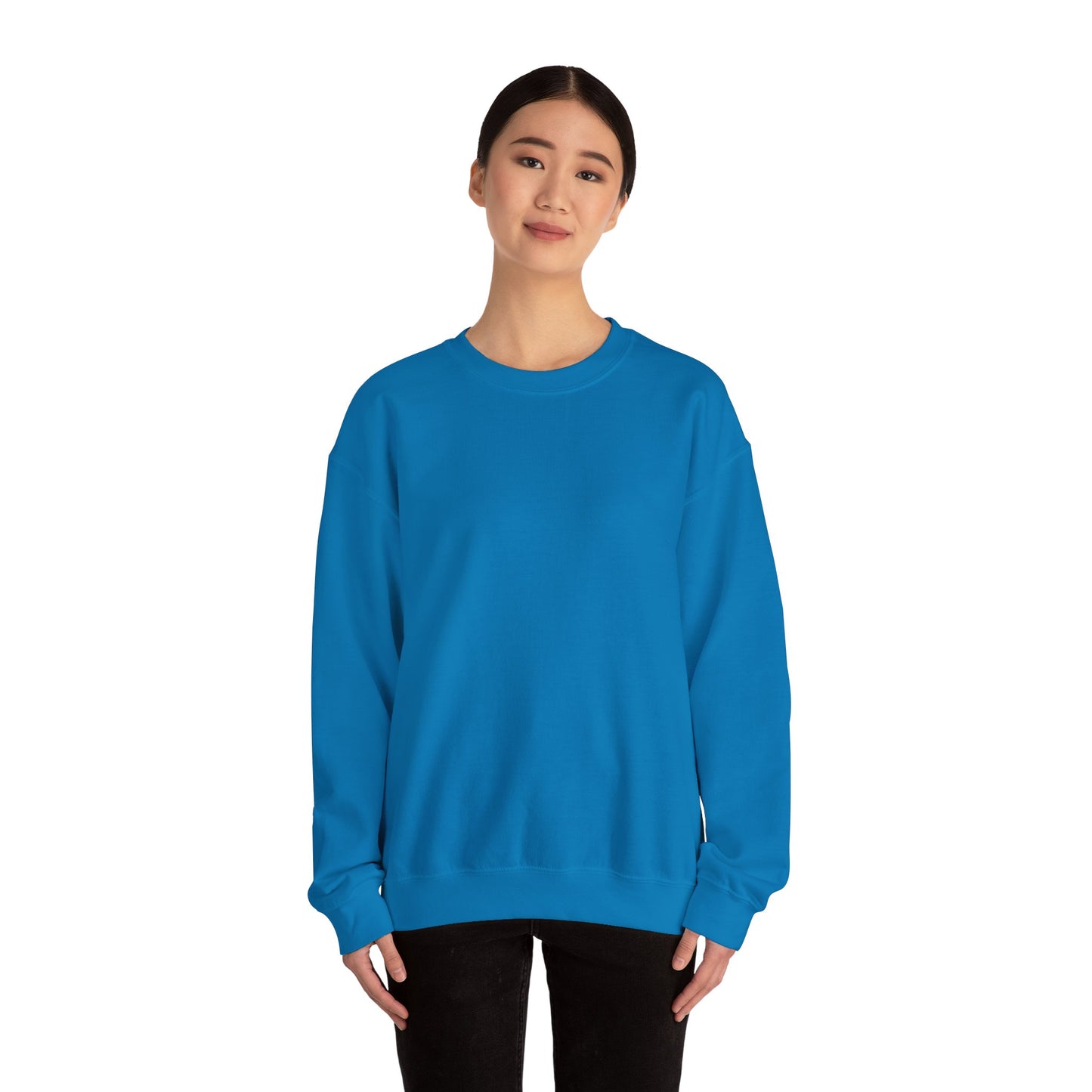 Youth Girls Medium Heavy Blend™ Crewneck Sweatshirt