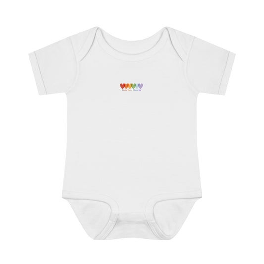 Infants Light Blend Short Sleeve Ribbed Bodysuit