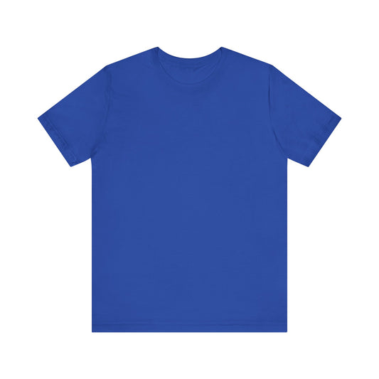 Unisex True Royal Blue Light Blend Jersey Short Sleeve T Shirt