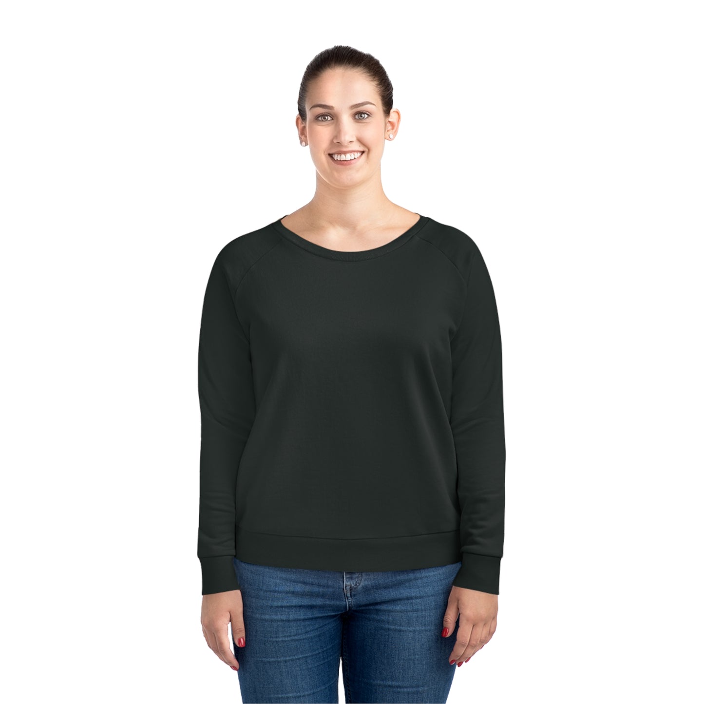 Young Ladies Organic Medium Heavy Blend Dazzler Sweatshirt