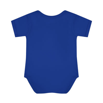 Infants Light Blend Short Sleeve Ribbed Bodysuit