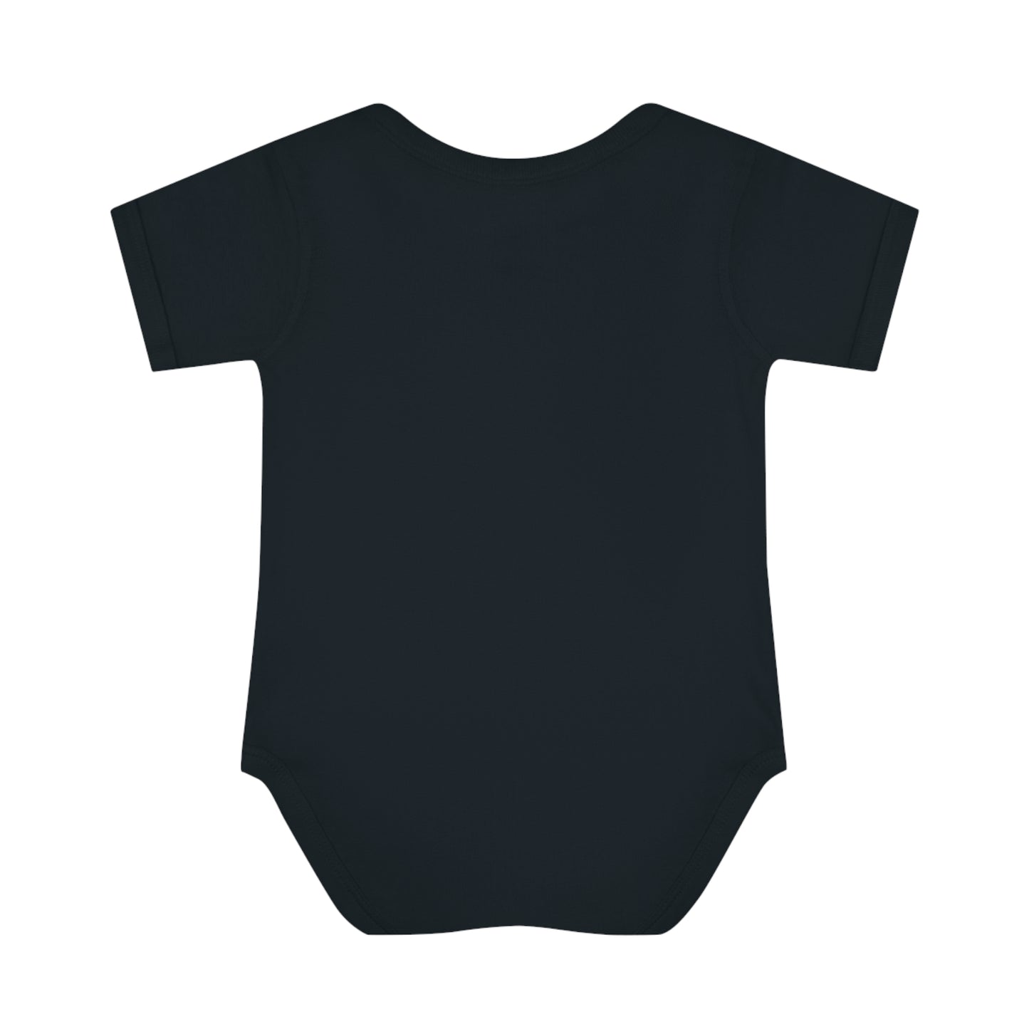 Infants Light Blend Short Sleeve Ribbed Bodysuit