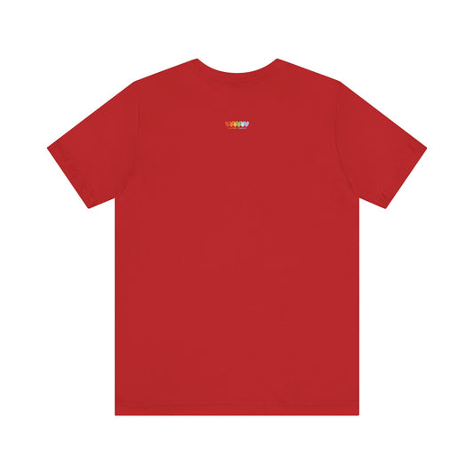 Unisex Ruby Red Light Blend Jersey Short Sleeve T Shirt
