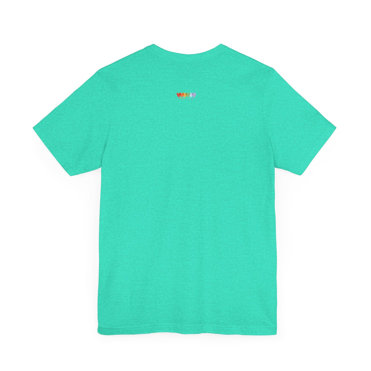 Unisex Heather Sea Green Light Blend Jersey Short Sleeve T Shirt