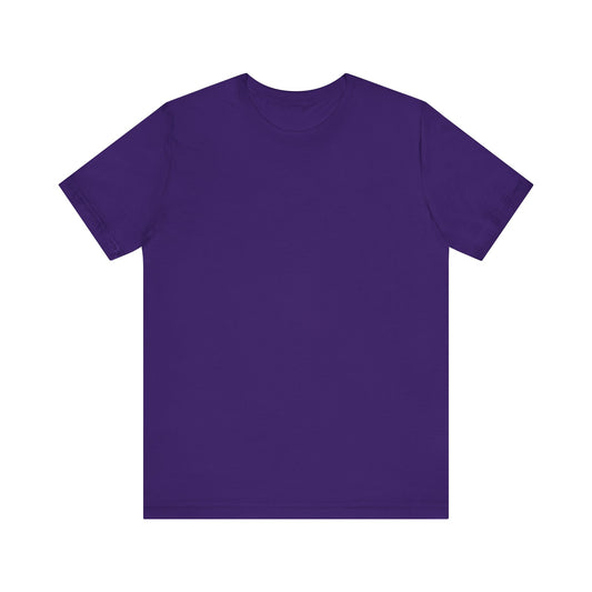 Unisex Amethyst Purple Light Blend Jersey Short Sleeve T Shirt