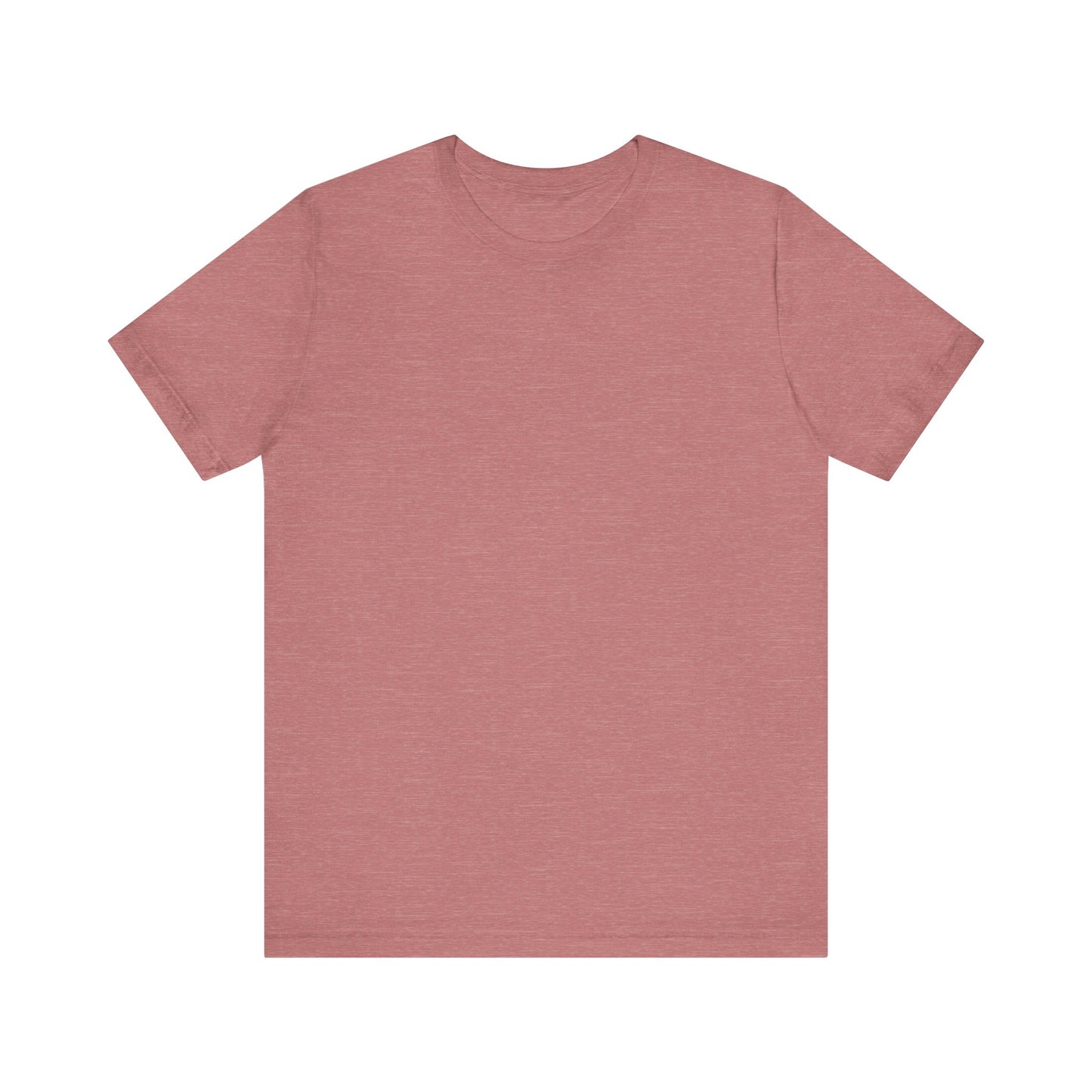 Unisex Heather Mauve Light Blend Jersey Short Sleeve T Shirt
