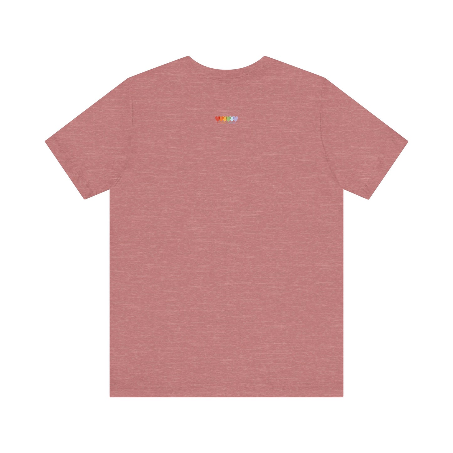 Unisex Heather Mauve Light Blend Jersey Short Sleeve T Shirt