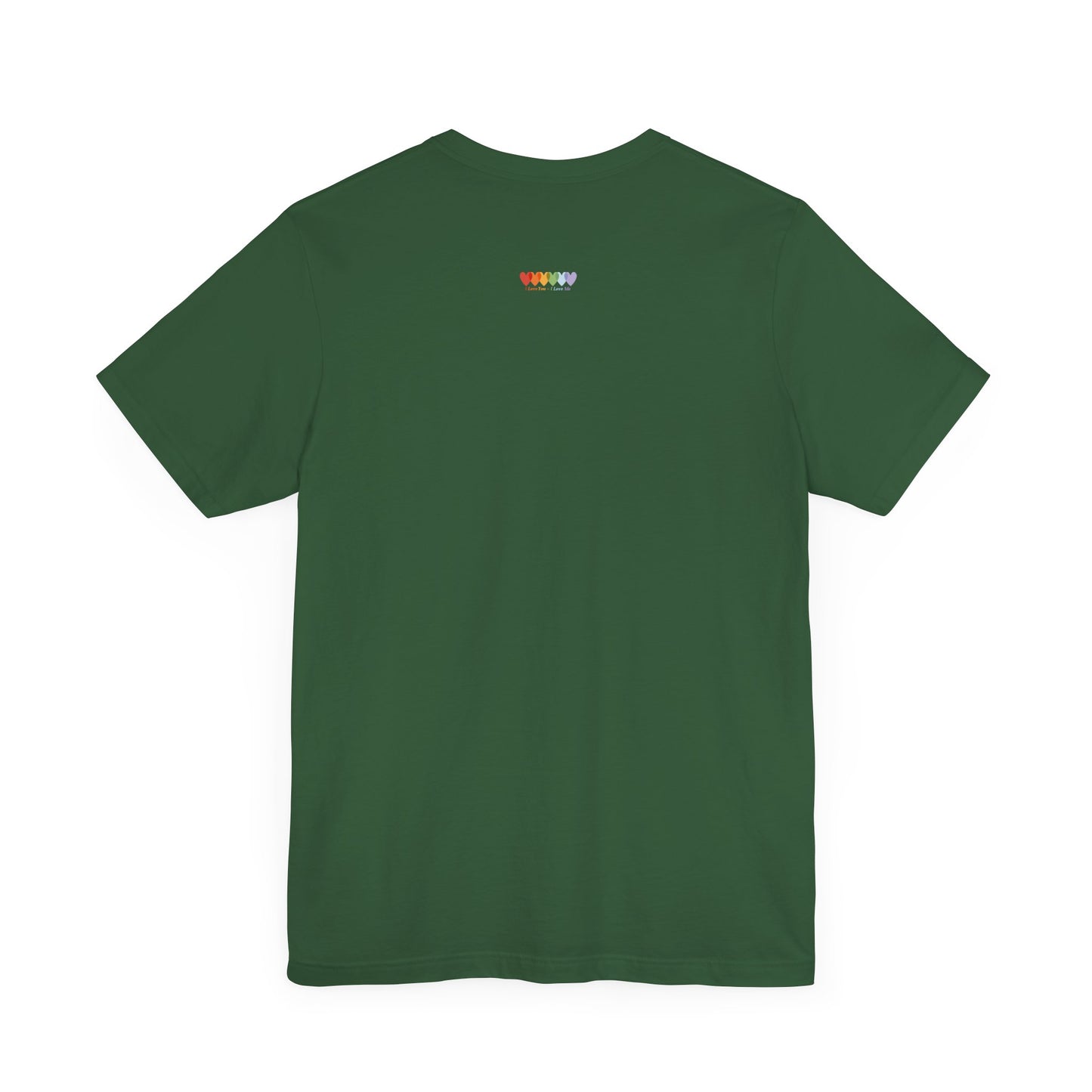 Unisex Evergreen Green Light Blend Jersey Short Sleeve T Shirt