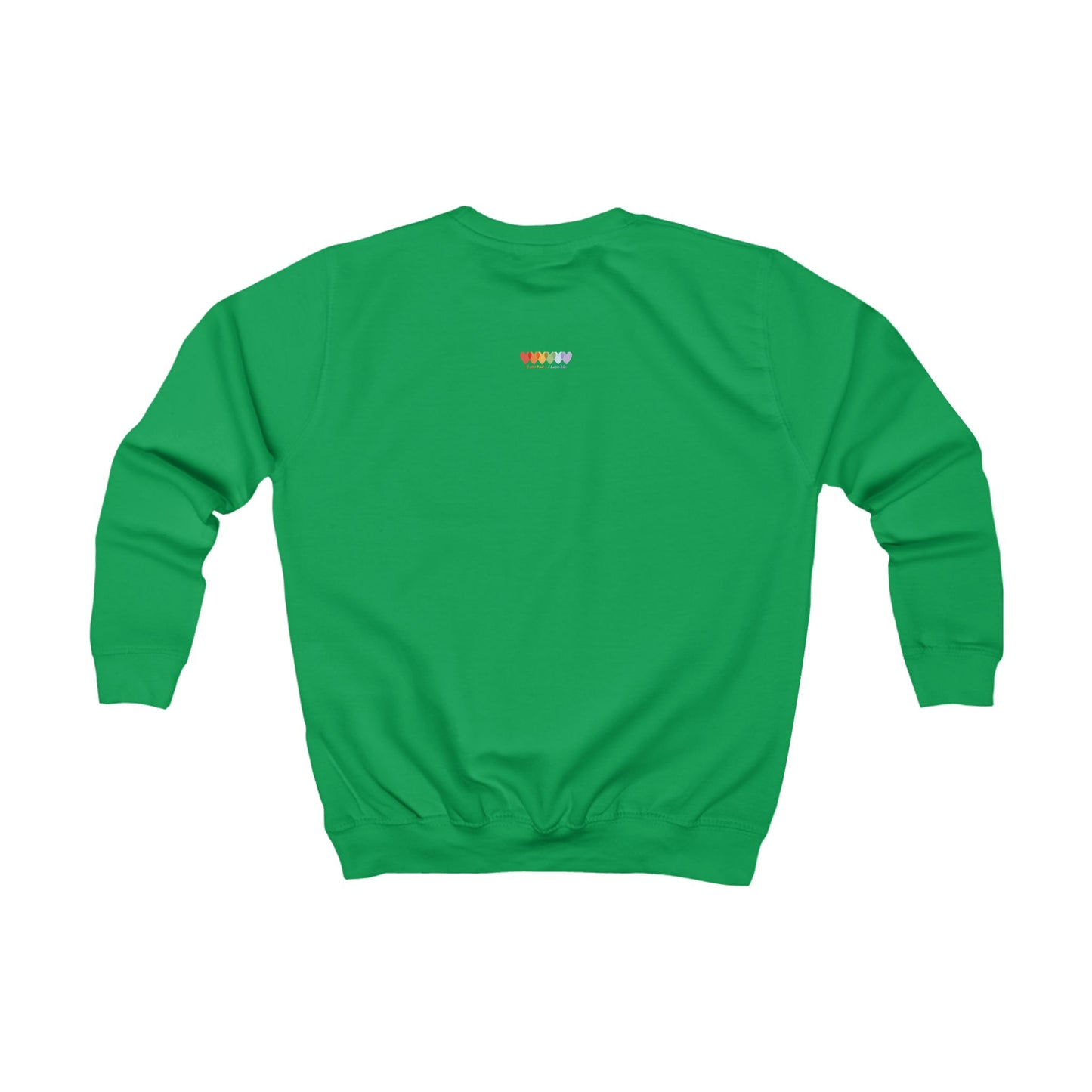 Children's Leaf Green Medium-Heavy Blend Sweatshirt