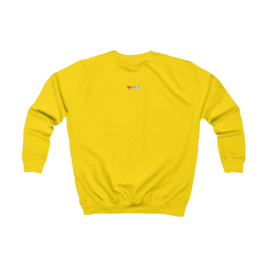 Children's Sun Yellow Medium-Heavy Blend Sweatshirt