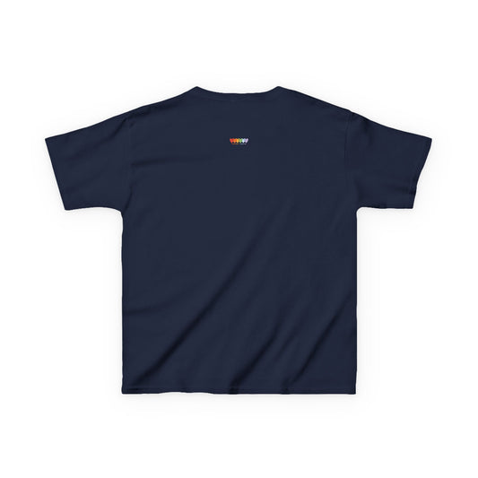 Children's Navy Blue Heavy Cotton™ T Shirt