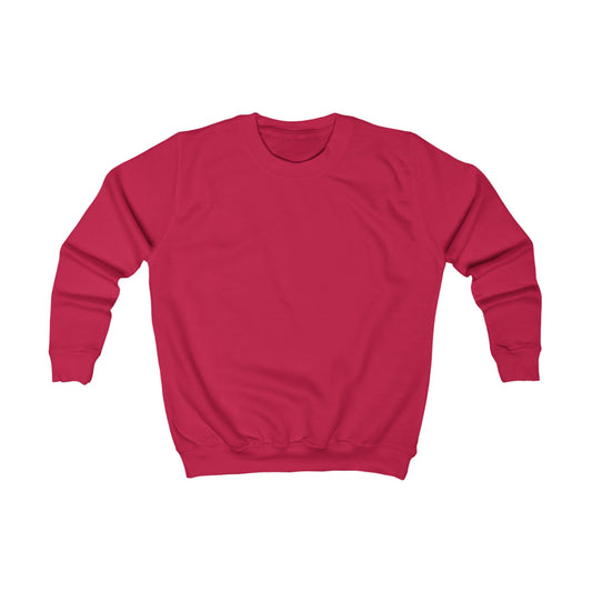 Children's Fire Red Medium-Heavy Blend Sweatshirt
