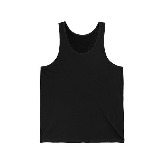 Unisex Panther Black Extra Light Blend Jersey Tank Top