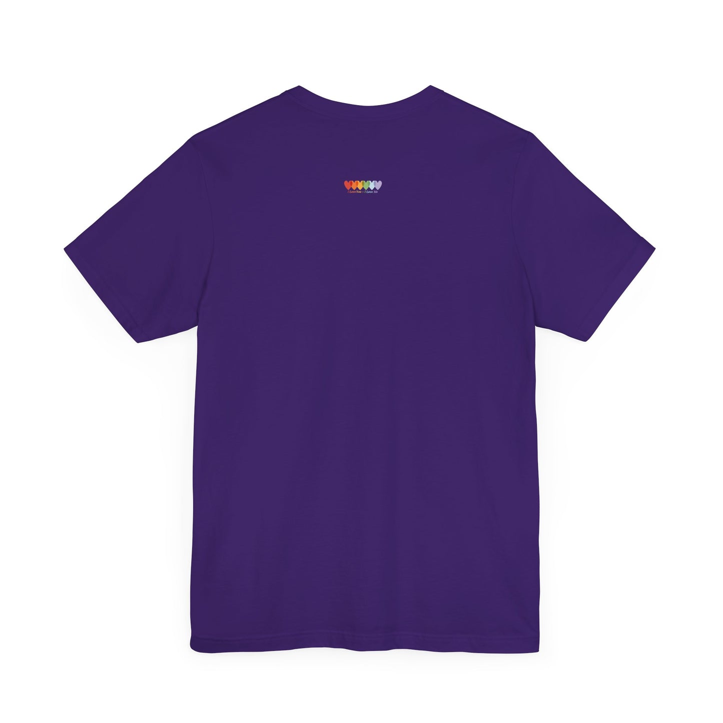Unisex Amethyst Purple Light Blend Jersey Short Sleeve T Shirt