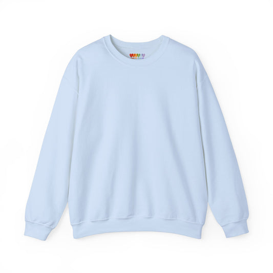 Youth Girl's Medium Heavy Blend™ Crewneck Sweatshirt