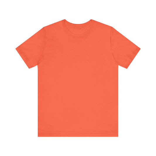 Unisex Coral Pink Light Blend Jersey Short Sleeve T Shirt