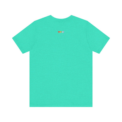Unisex Heather Sea Green Light Blend Jersey Short Sleeve T Shirt