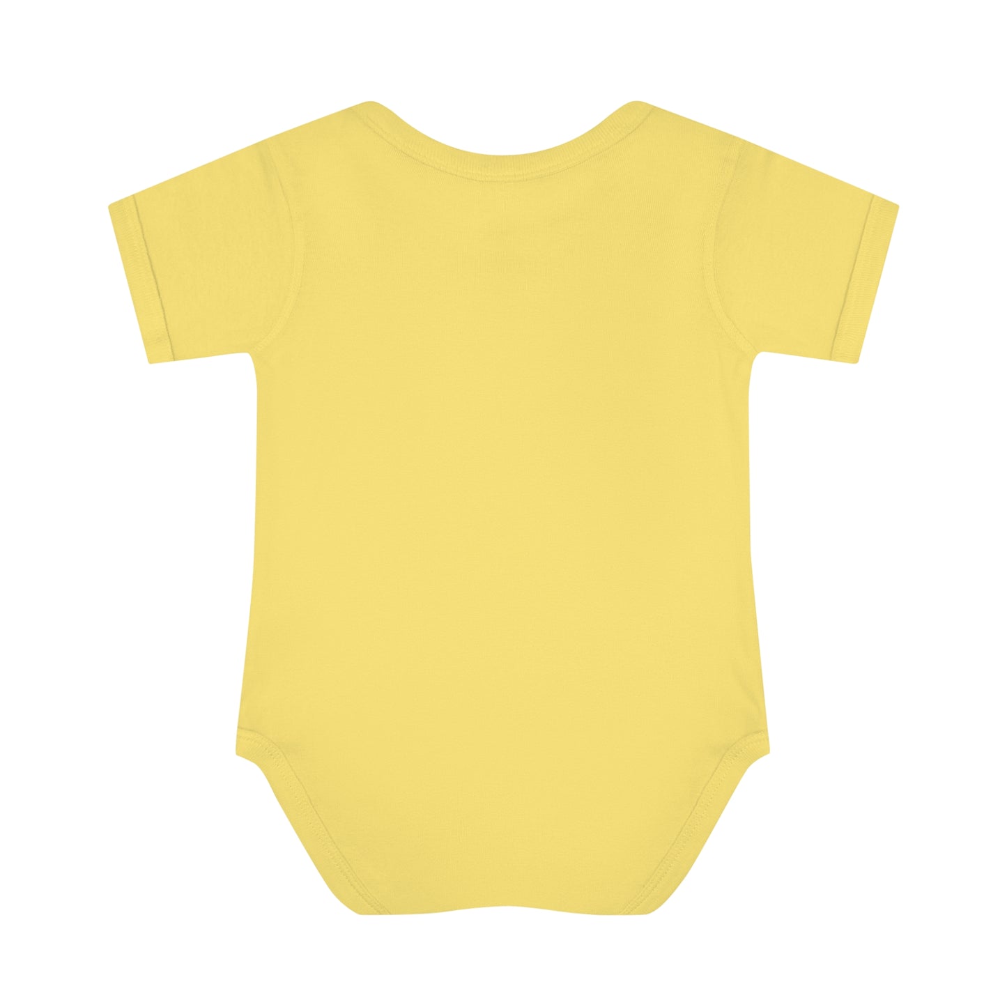 Infants Light Blend Short Sleeve Ribbed Bodysuit