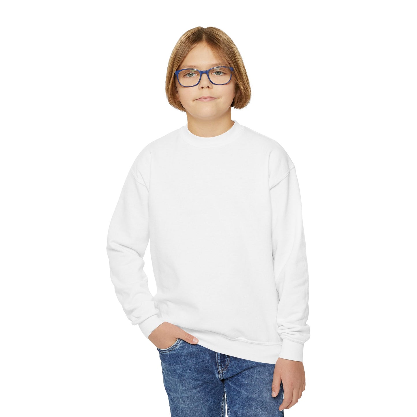 Youth Boy's Medium Heavy Crewneck Sweatshirt *