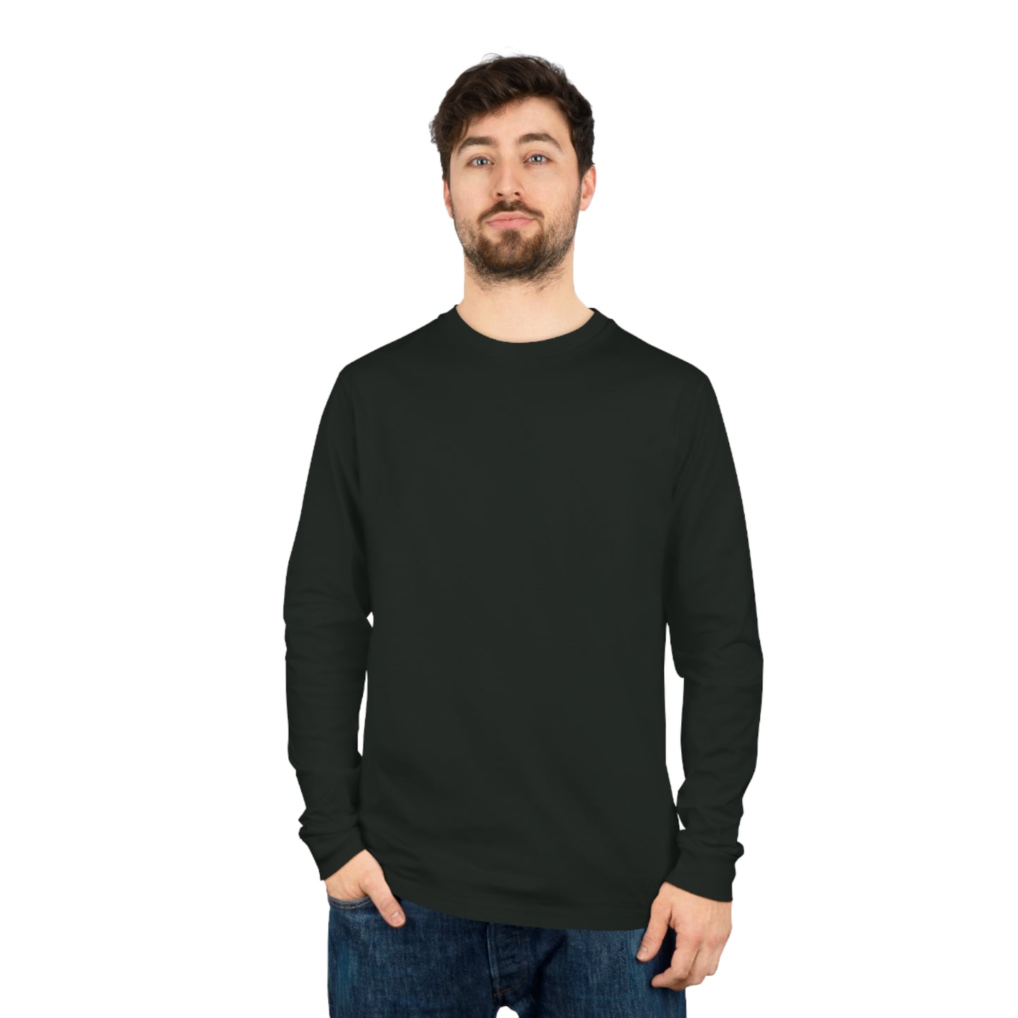 Men's Shifts Dry Organic Medium Blend Long Sleeve T Shirt