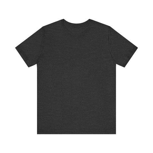 Unisex Dark Heather Grey Light Blend Jersey Short Sleeve T Shirt