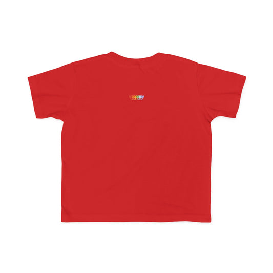 Toddler's Volcano Red Fine Jersey Tee