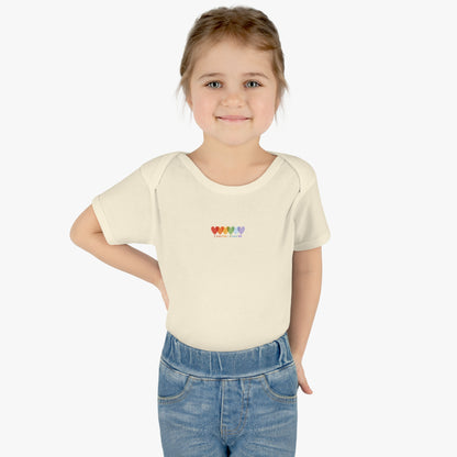 Infants Light Blend Short Sleeve Ribbed T Shirt