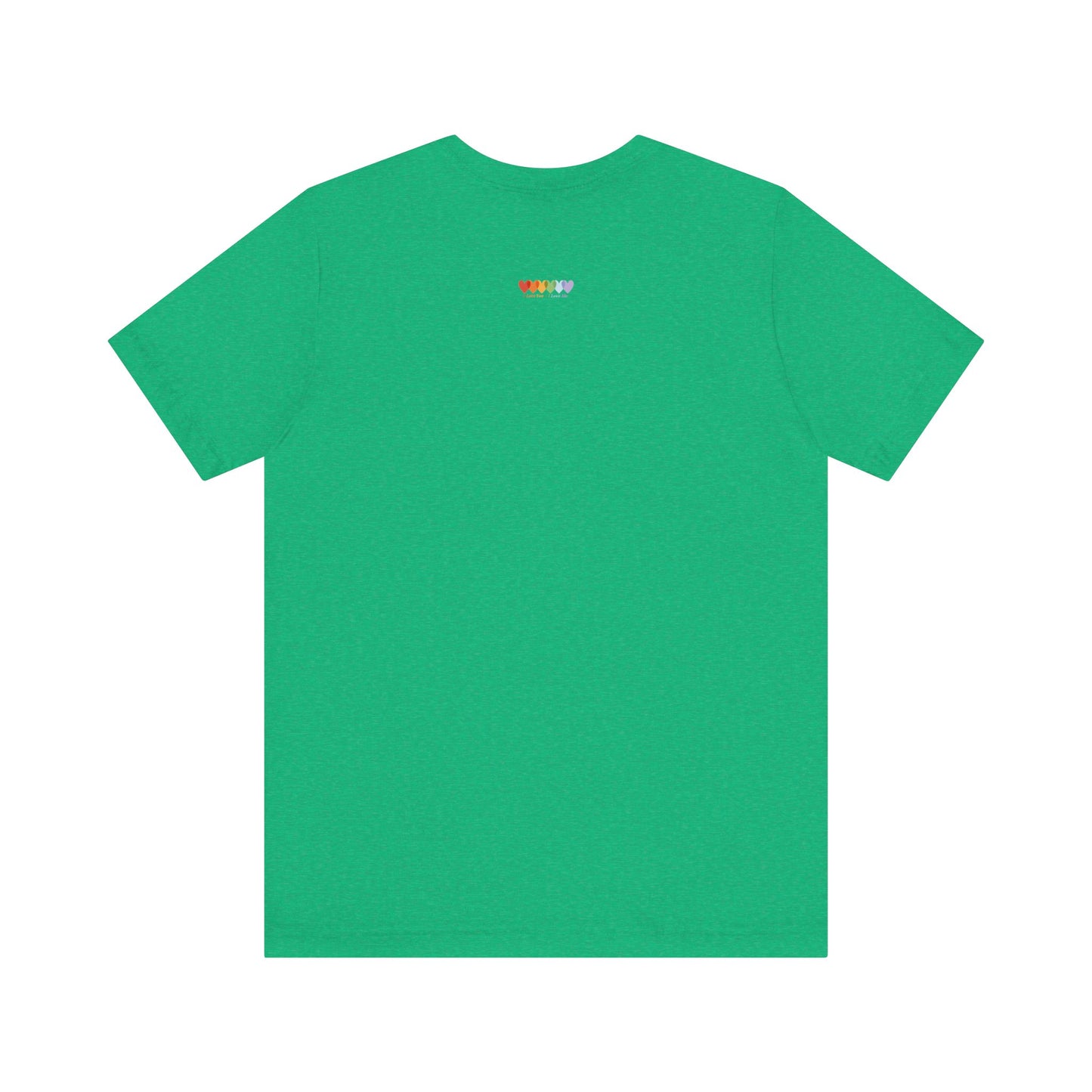 Unisex Heather Kelly Green Light Blend Jersey Short Sleeve T Shirt