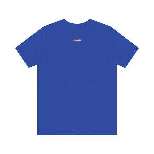 Unisex True Royal Blue Light Blend Jersey Short Sleeve T Shirt