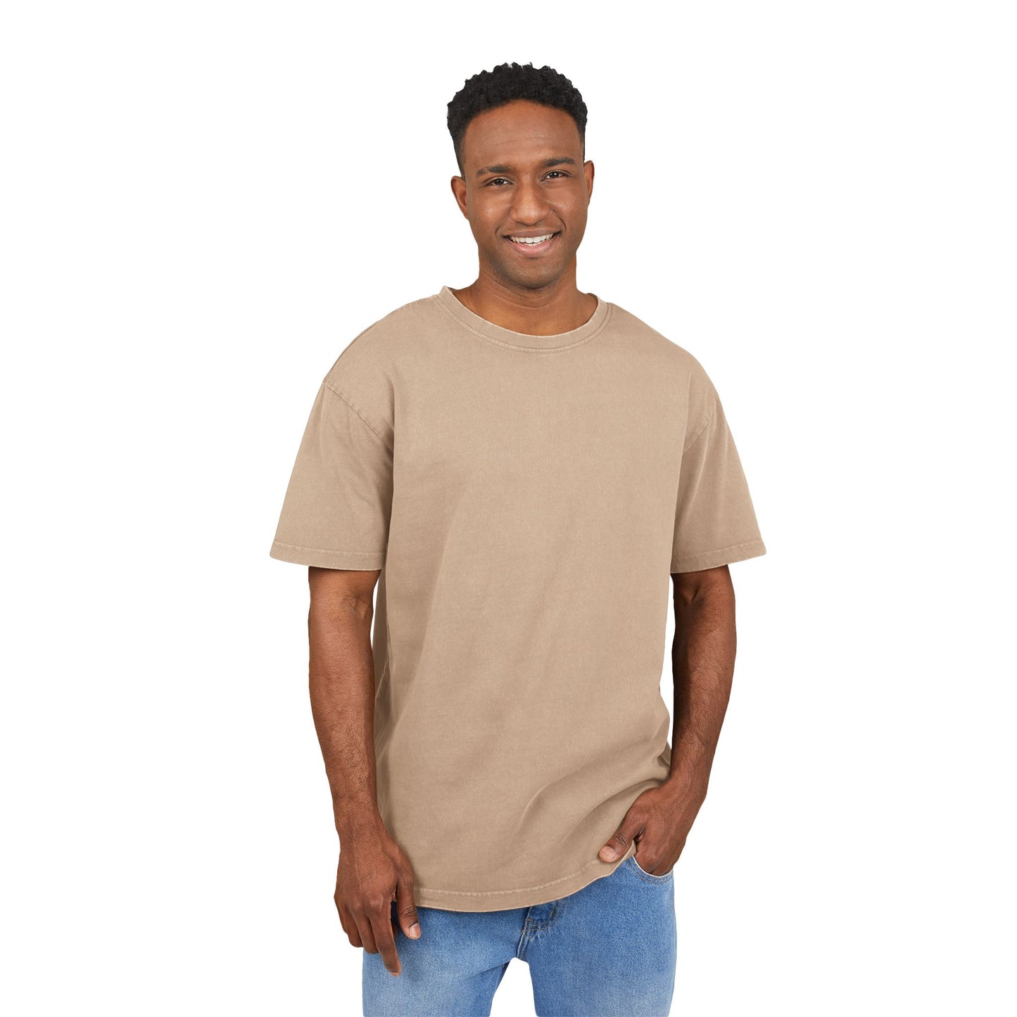 Men's Acid Washed Heavy Oversize T Shirt