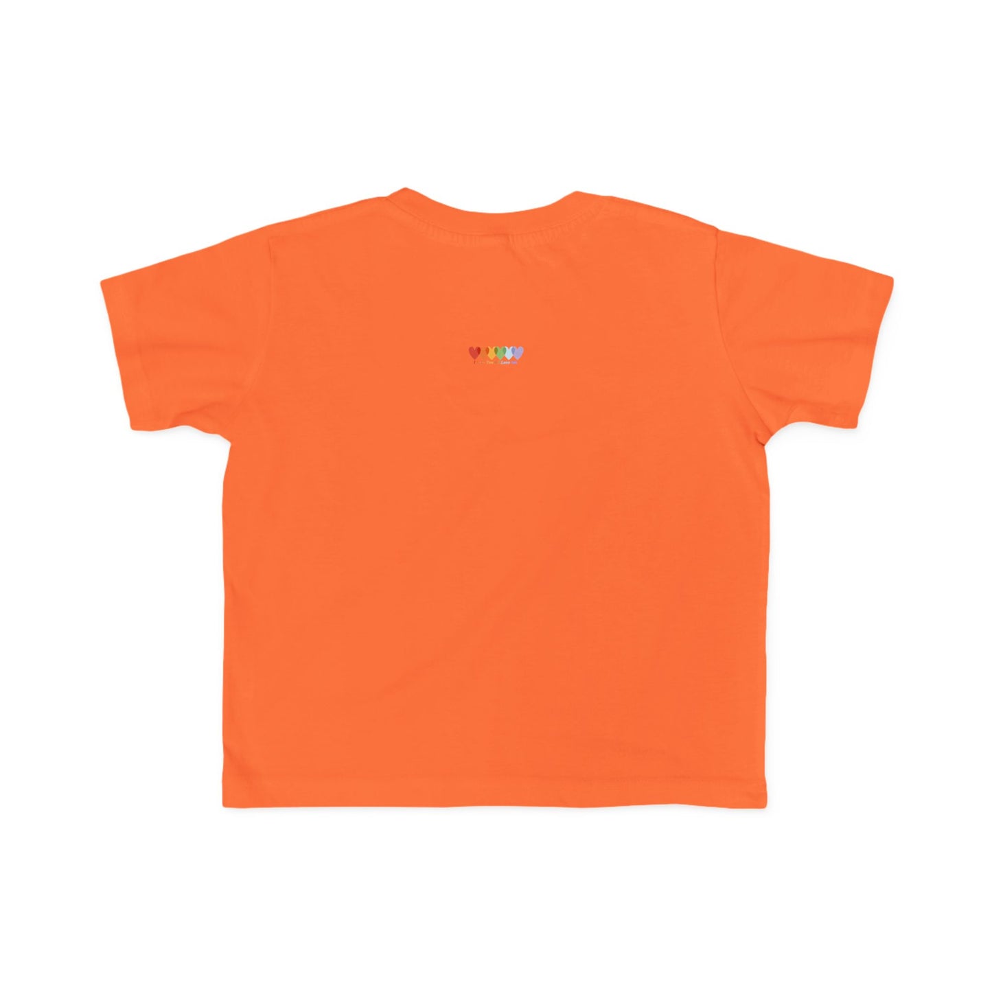Toddler's Tropical Orange Fine Jersey Tee