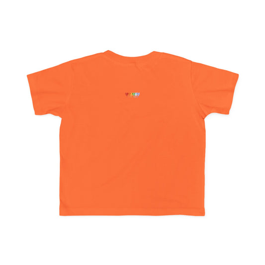 Toddler's Tropical Orange Fine Jersey Tee