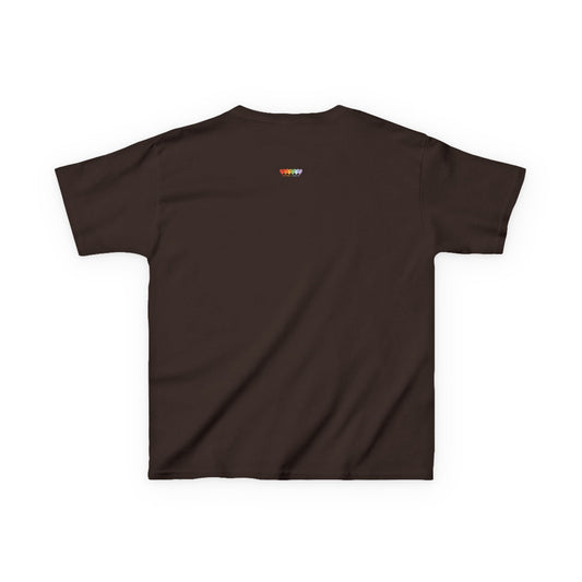 Children's Chocolate Brown Heavy Cotton™ T Shirt