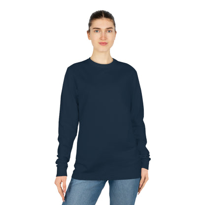 Young Ladies Organic Medium Blend Long Sleeve T Shirt