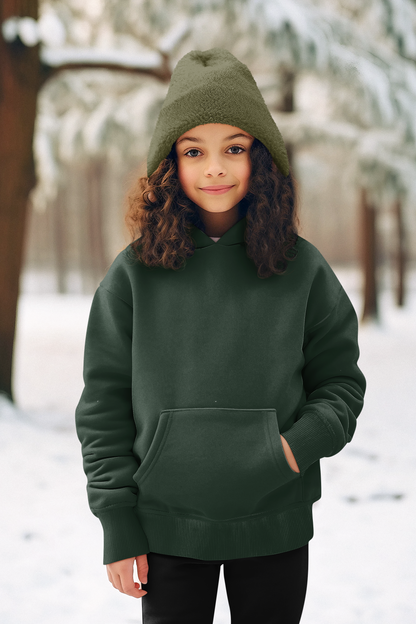 Girls Heavy Blend Hooded Sweatshirt